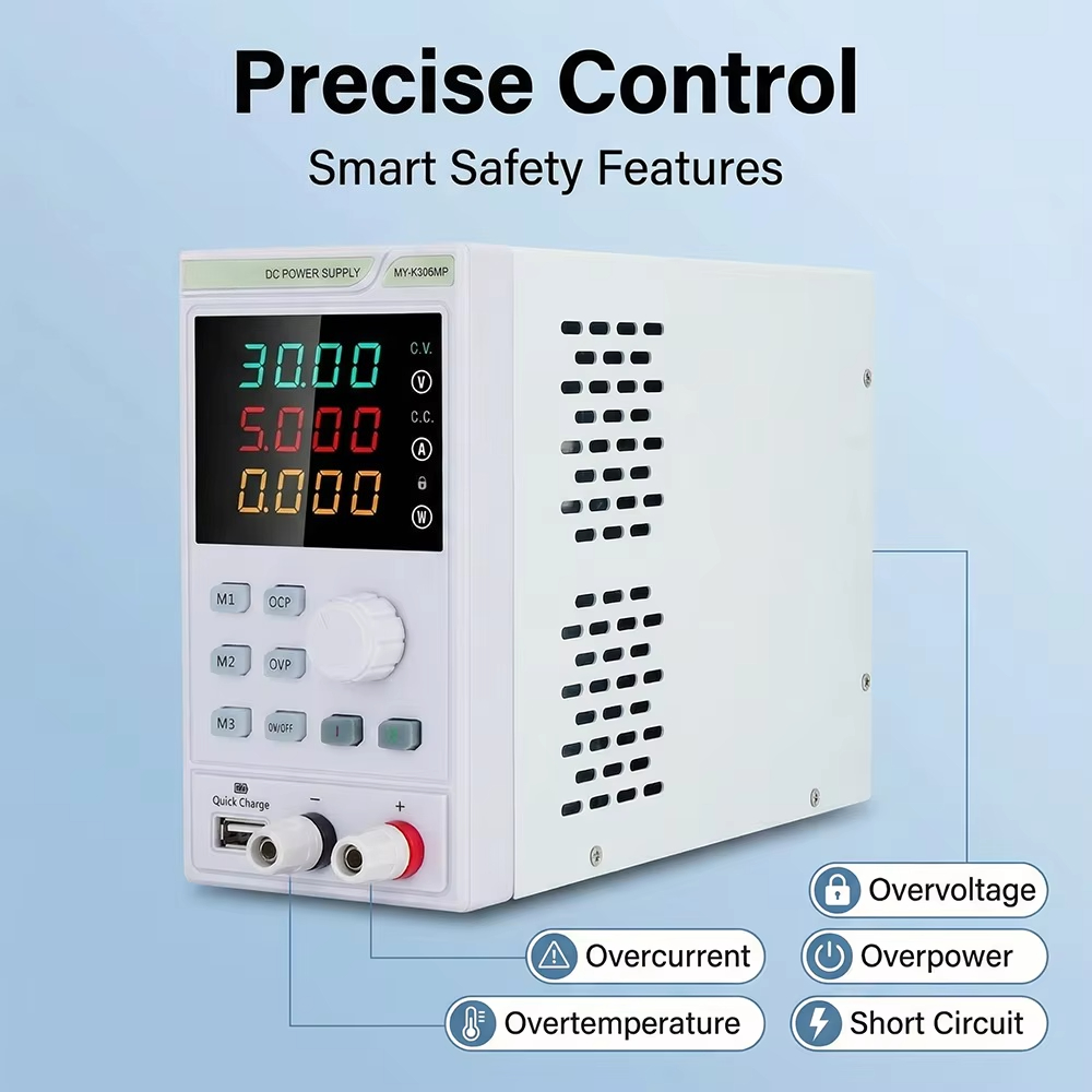 Programmable Dc Power Supply 30V 10A - مصدر طاقة تيار مستمر منظم MY-K3010MP