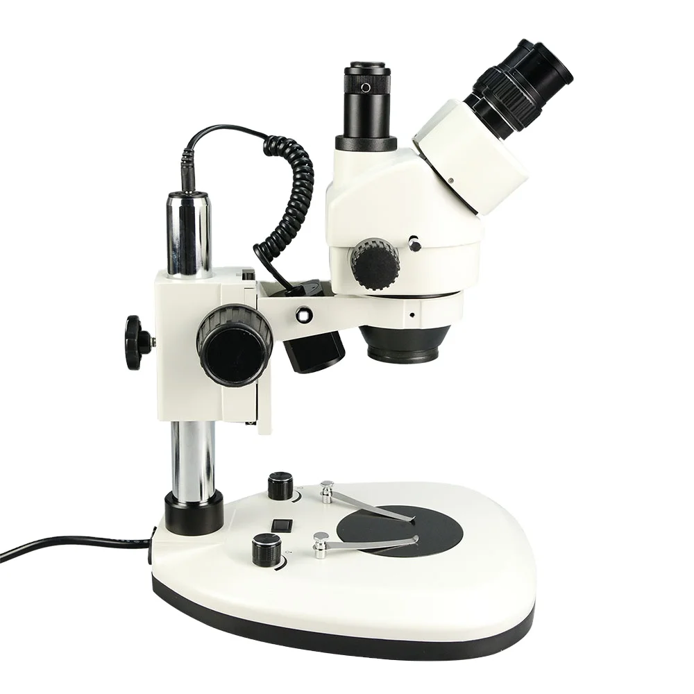 Stereo Trinocular Microscope Pcb - مجهر صناعي ثلاثي العينية بتكبير بصري