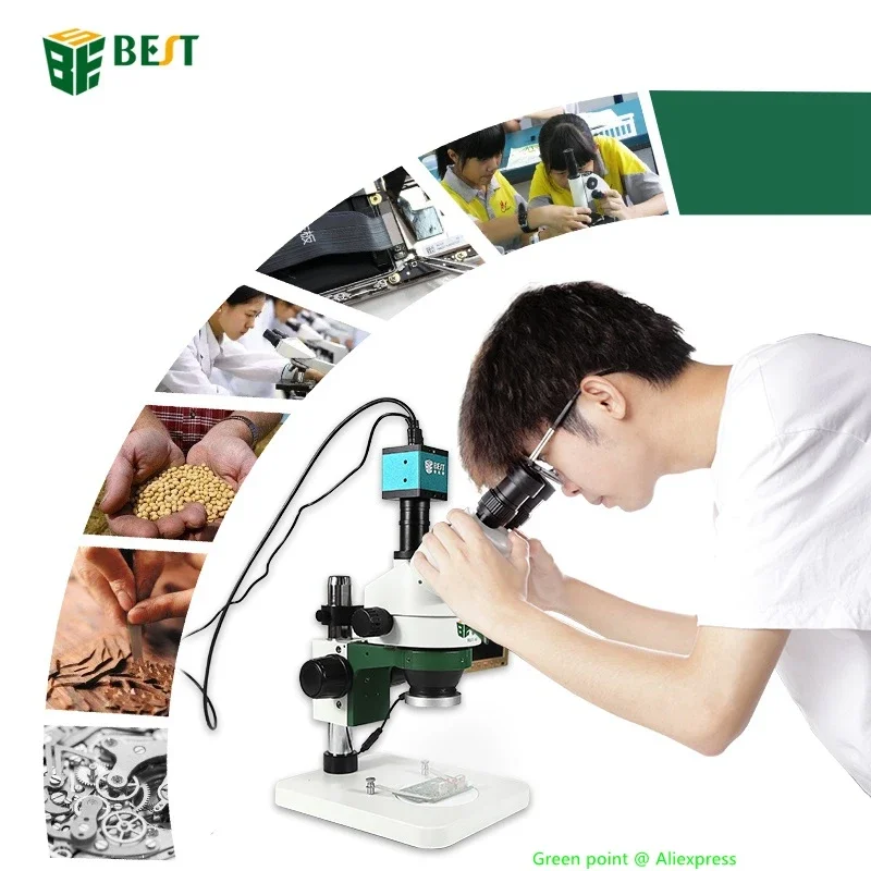 Stereo Trinocular Microscope Pcb - ZS7045 سلسلة ستيريو مجهر تكبير رقمي