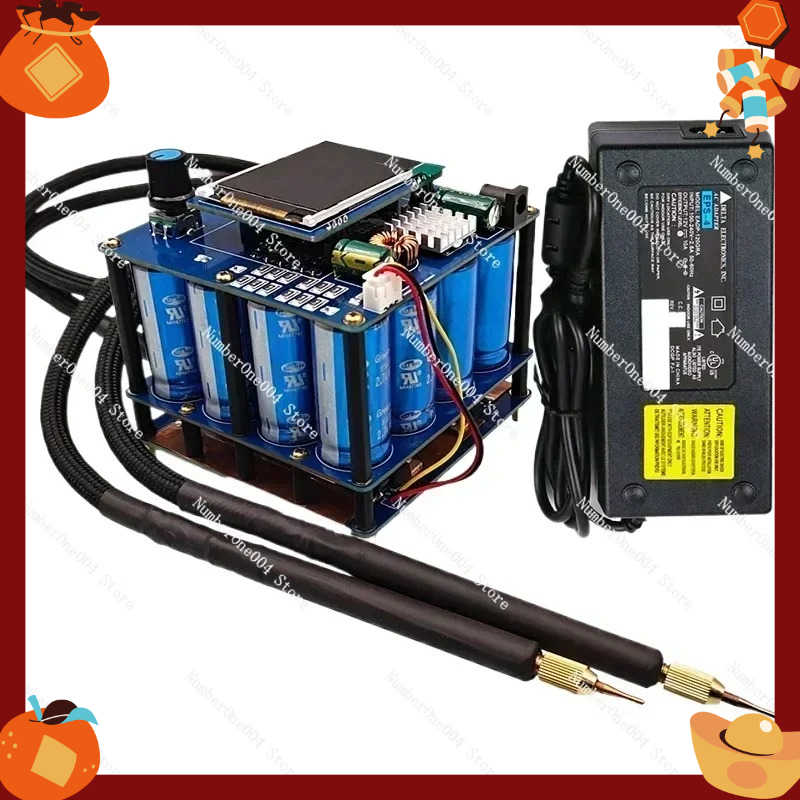 Spot Welder 18650 Battery Pack - جهاز لحام نقطي 1600F جديد قابل