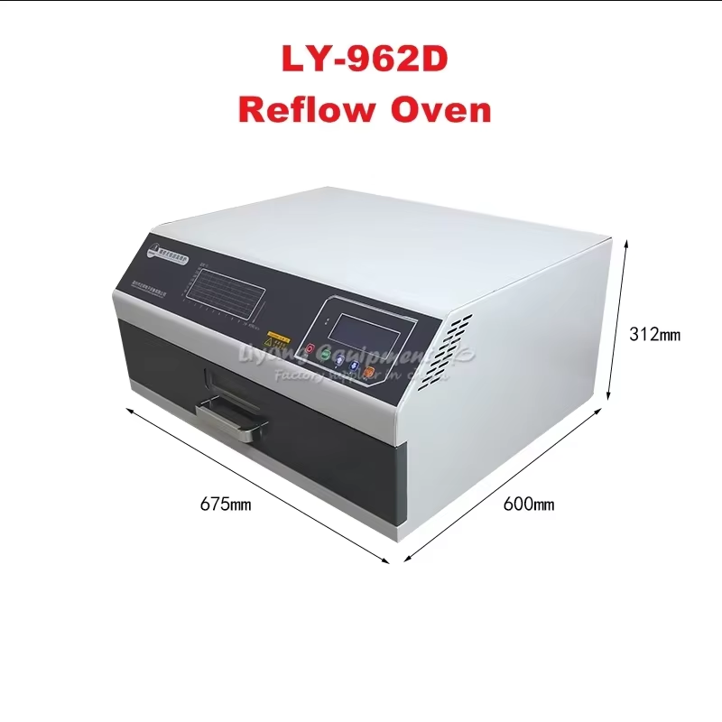 Reflow Oven Pcb T962 - LY 962D شاشة ديجيتال مصلحة الارصاد