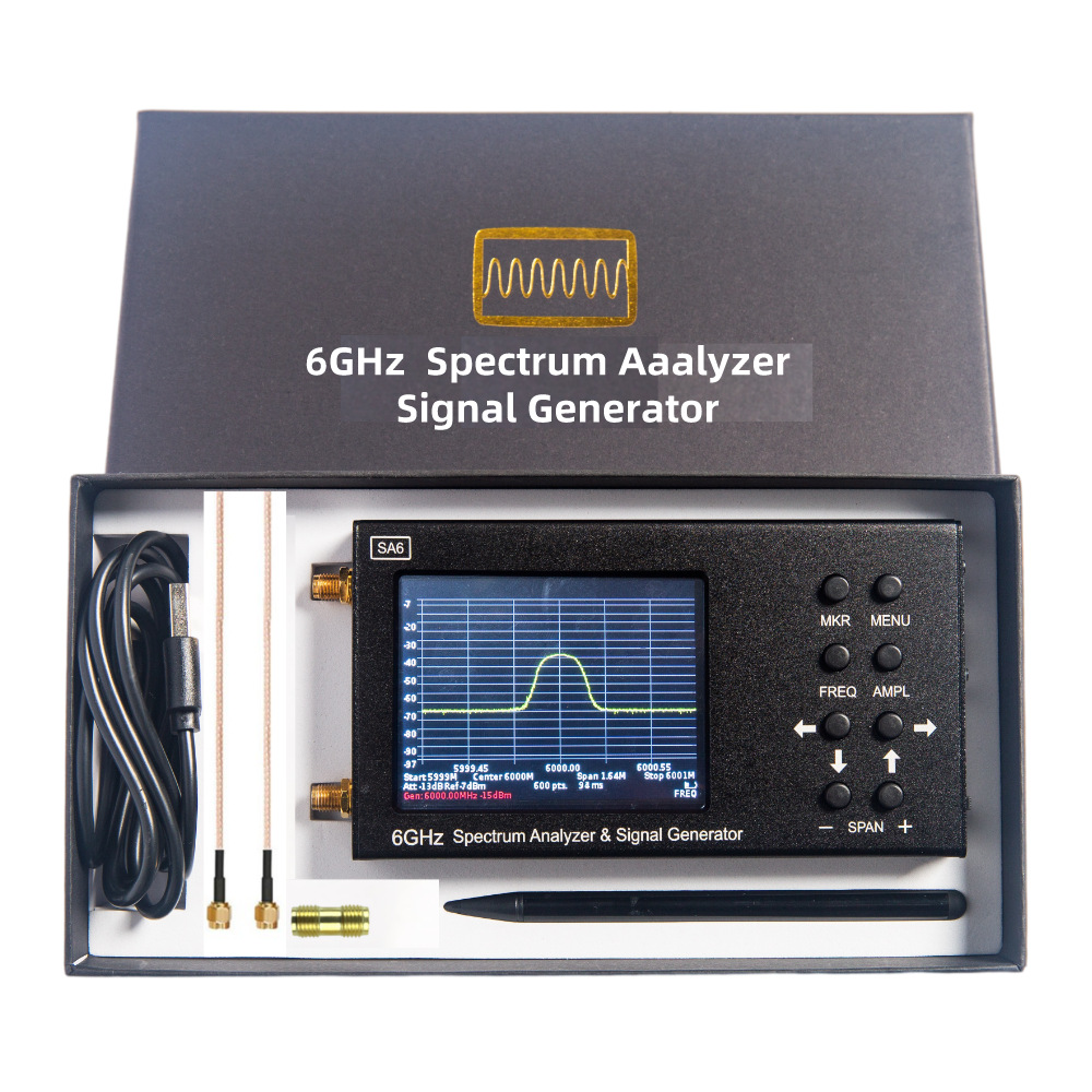 محلل طيف الترددات اللاسلكية ال - مراجعة Signal Generator Spectrum Analyzer وسعره