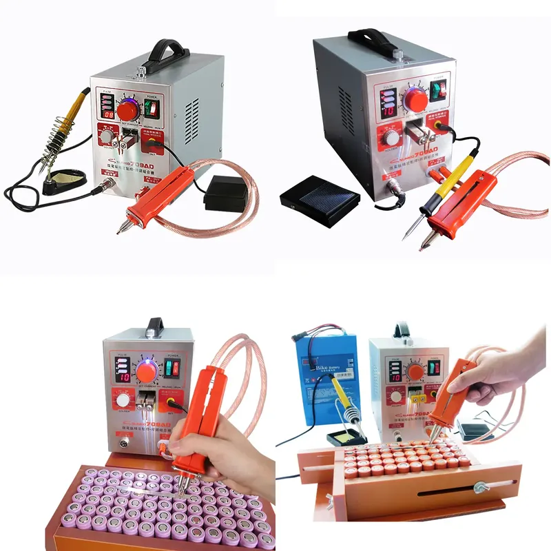 عرض ساخن: جهاز لحام نقطي سونكو - مراجعة Spot Welder 18650 Battery Pack وسعره