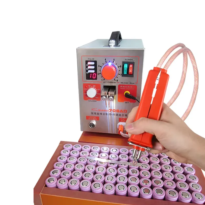 عرض ساخن: جهاز لحام نقطي سونكو - مراجعة Spot Welder 18650 Battery Pack وسعره
