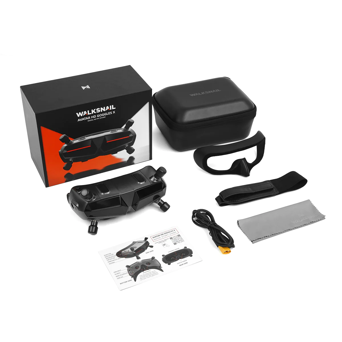 نظارات CADDX FPV Walksnail Ava - مراجعة Fpv Goggles Walksnail Avatar Hd وسعره