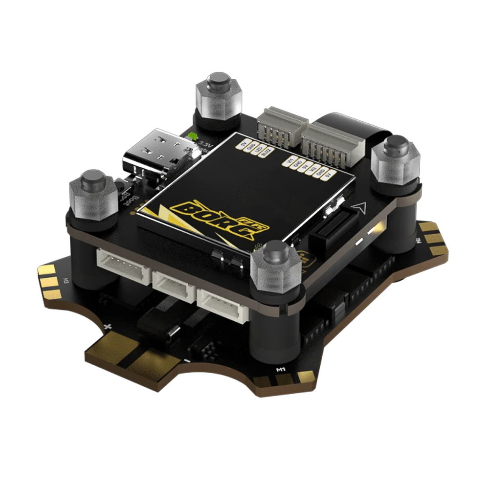مجموعة VoltSIFlight Borg F7 مع - مراجعة Fpv Flight Controller F7 Stack 60A وسعره