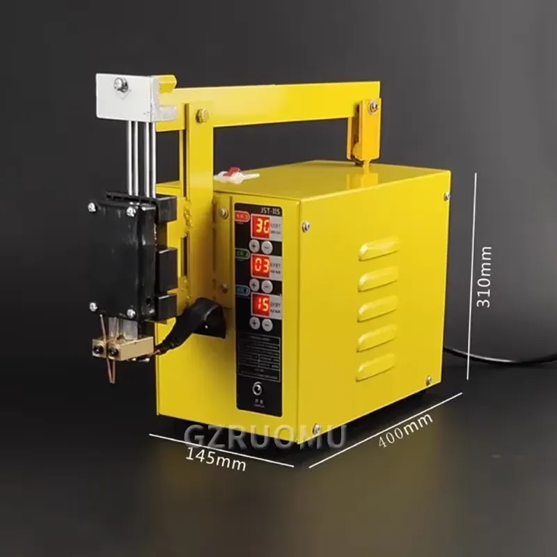ماكينة لحام نقطي جديدة ومطورة  - مراجعة Spot Welder 18650 Battery Pack وسعره