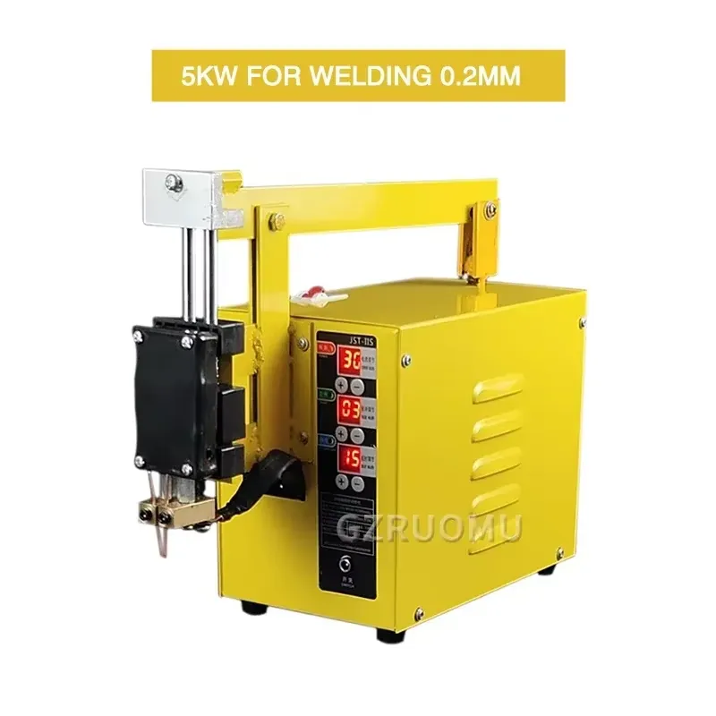 ماكينة لحام نقطي جديدة ومطورة  - مراجعة Spot Welder 18650 Battery Pack وسعره