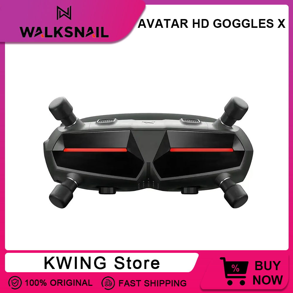 نظارات Walksnail Avatar HD X 1 - مراجعة Fpv Goggles Walksnail Avatar Hd وسعره