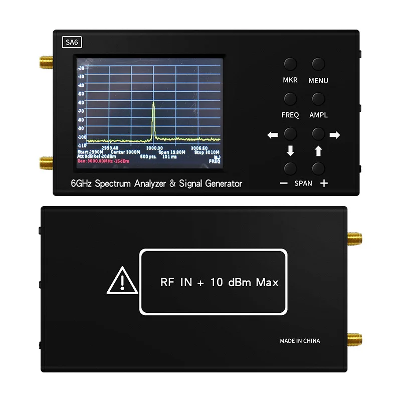 محلل الطيف المحمول SA6 6 جيجا  - مراجعة Signal Generator Spectrum Analyzer وسعره