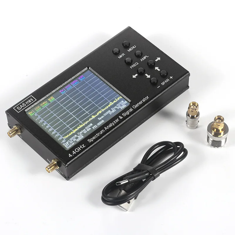 محلل الطيف المحمول SA6 6 جيجا  - مراجعة Signal Generator Spectrum Analyzer وسعره