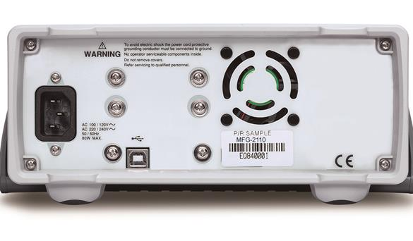 جي دبليو إنستيك MFG-2110 مولد  - مراجعة Function Arbitrary Waveform Generator وسعره