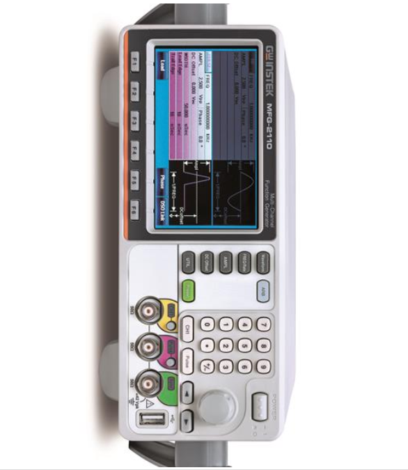 جي دبليو إنستيك MFG-2110 مولد  - مراجعة Function Arbitrary Waveform Generator وسعره