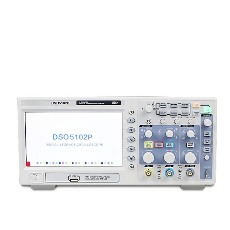 شحن مجاني - جهاز راسم الذبذبات - مراجعة Digital Storage Oscilloscope 100Mhz وسعره