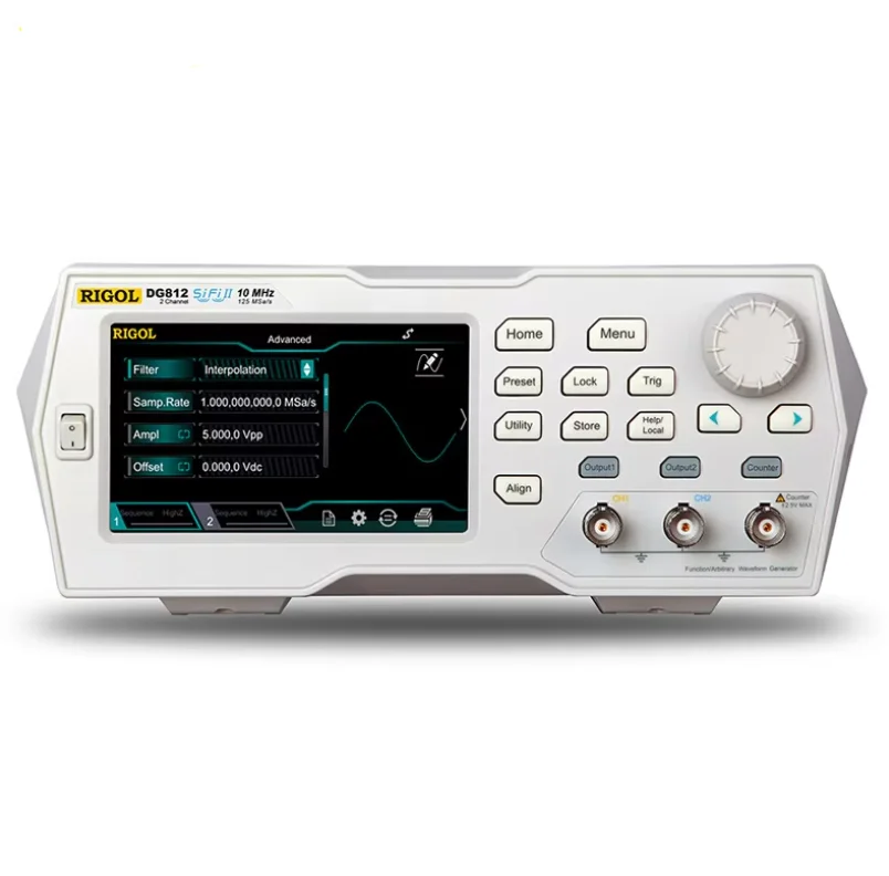 مولد إشارات DG812 بتردد 10 ميج - مراجعة Function Arbitrary Waveform Generator وسعره