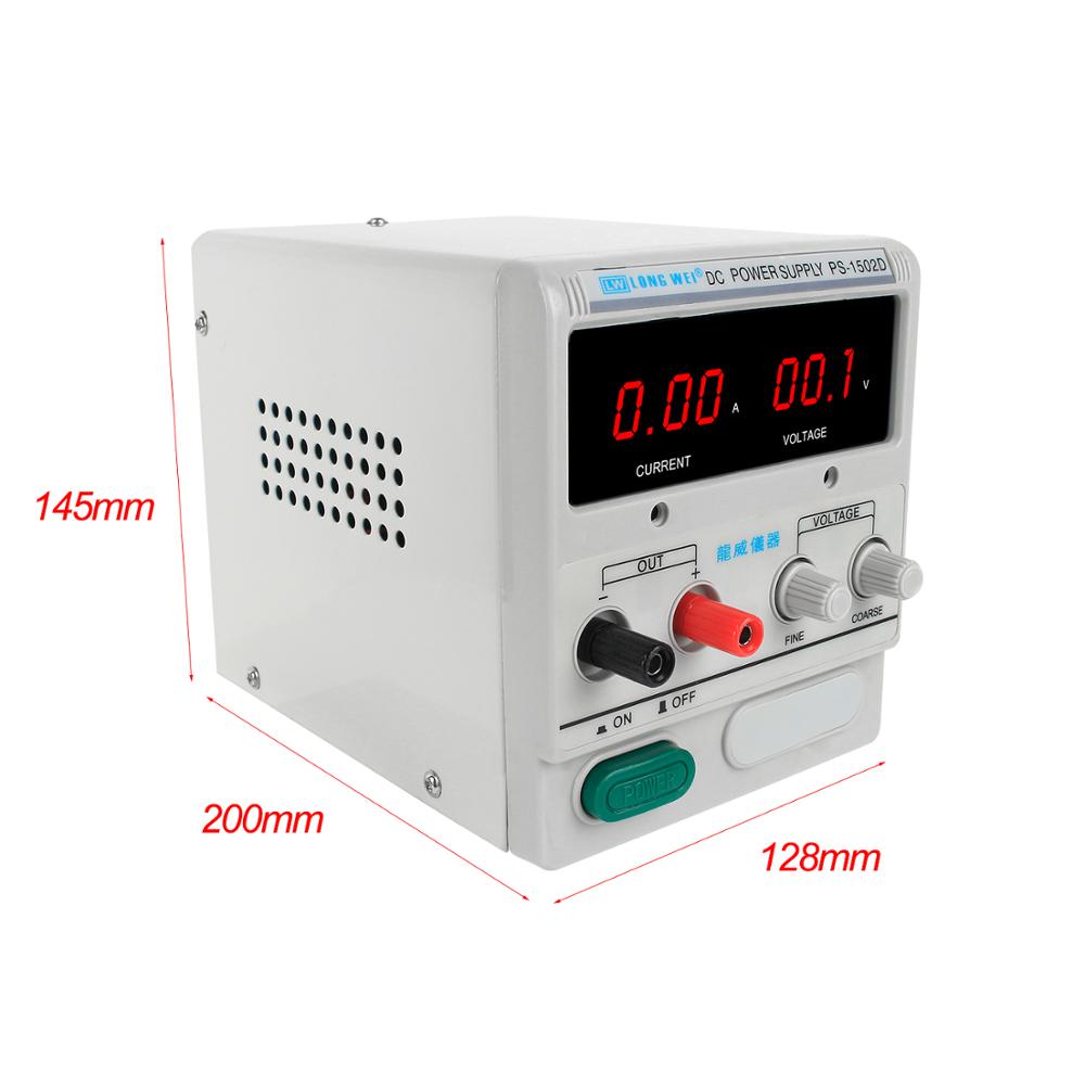LW PS-1502D 1503D PS-1505D 15V - مراجعة Linear Lab Power Supply Adjustable وسعره