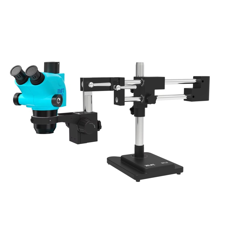 مجهر ستيريو ثلاثي العدسات عالي - مراجعة Stereo Trinocular Microscope Pcb وسعره