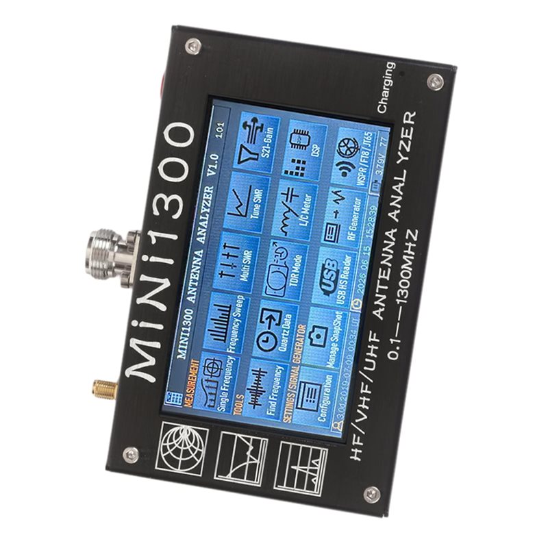 محلل هوائي ALIM-Mini1300 مقاس  - مراجعة Signal Generator Spectrum Analyzer وسعره