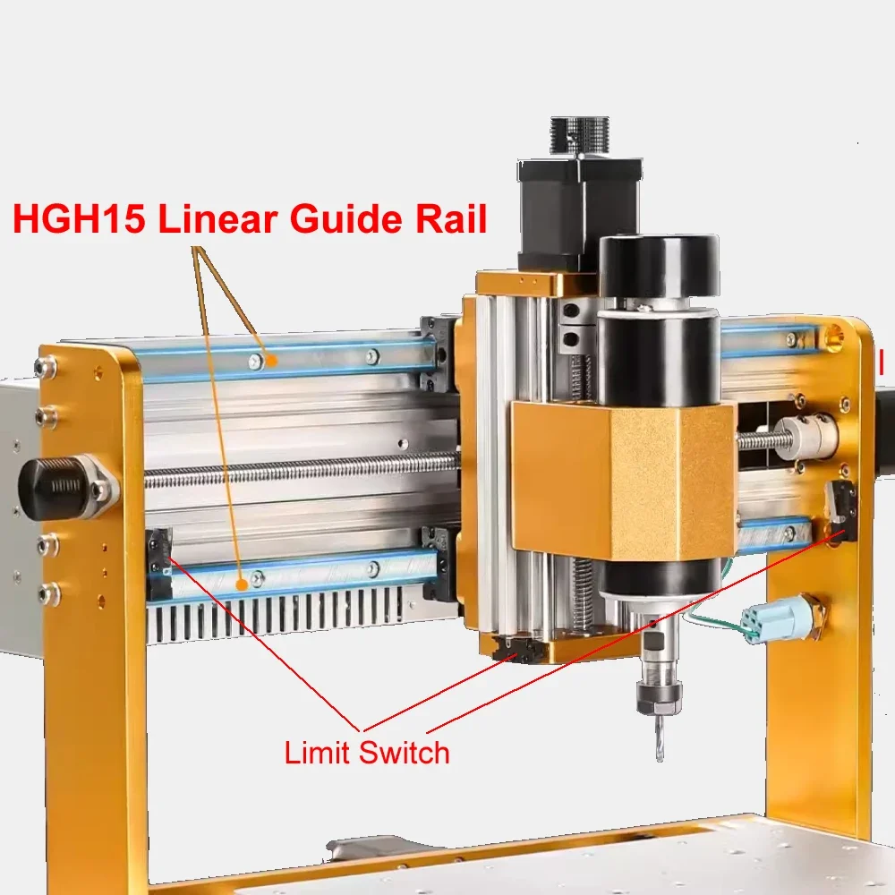 آلة نقش CNC صغيرة من الألومنيو - مراجعة Mini Laser Engraver Cnc Router وسعره