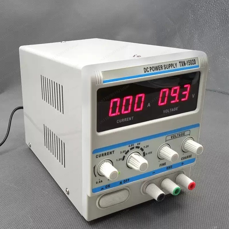 مصدر طاقة تيار مستمر خطي قابل  - مراجعة Linear Lab Power Supply Adjustable وسعره